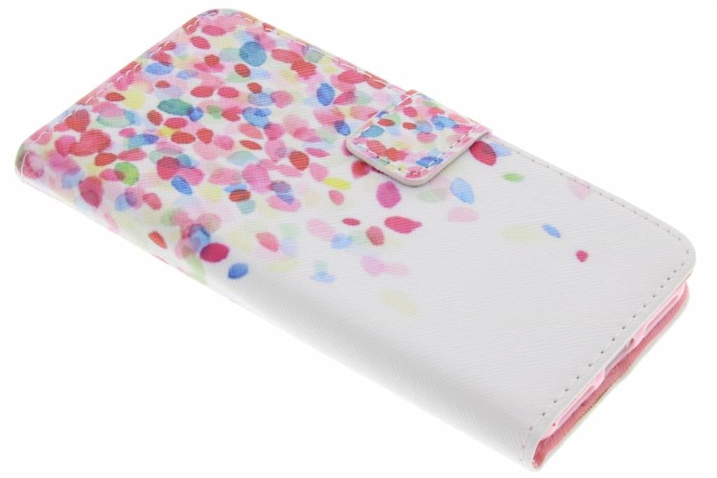 Image of Confetti design TPU booktype hoes voor de iPhone 7