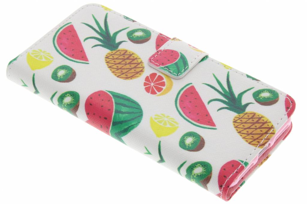 Image of Fruit design TPU booktype hoes voor de iPhone 7