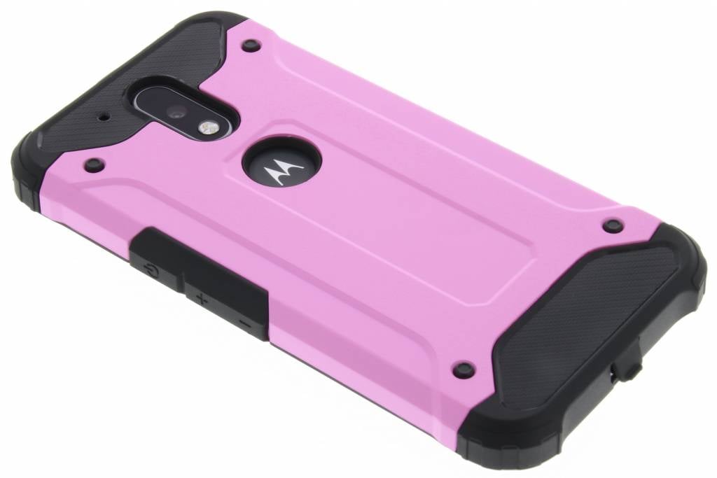 Image of Roze rugged Xtreme Case voor de Motorola Moto G4 (Plus)