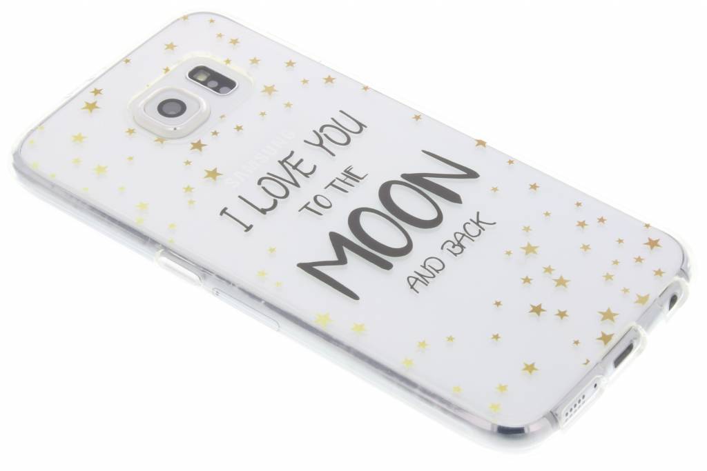 Image of Quote design Love You To The Moon TPU hoesje voor de Samsung Galaxy S6