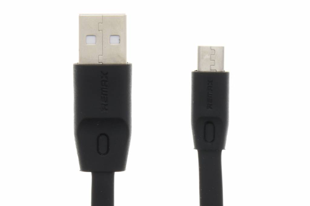 Image of Quick Charge & Data Cable Micro-USB naar USB-kabel 1 meter - Zwart