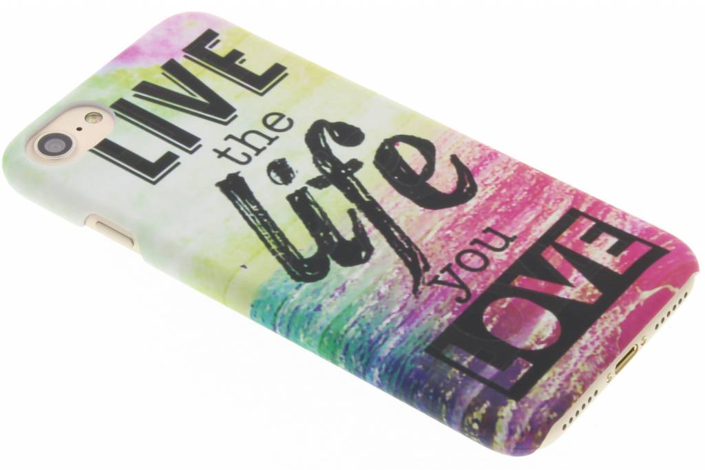 Image of Live the life design hardcase hoesje voor de iPhone 7