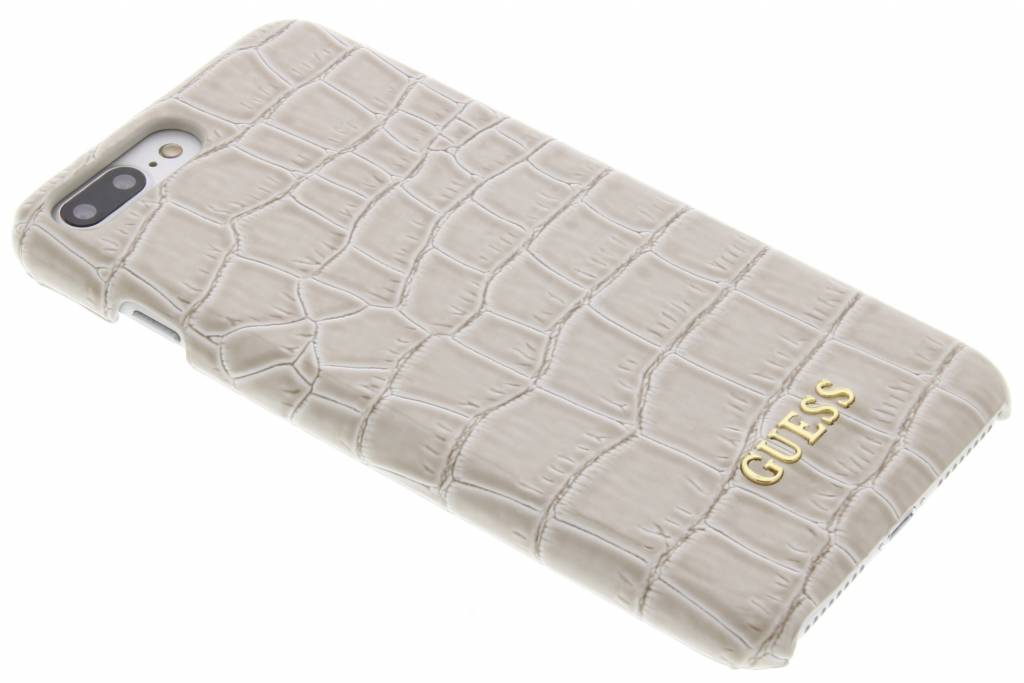 Image of Crocodile hardcase hoesje voor de iPhone 7 Plus - Beige