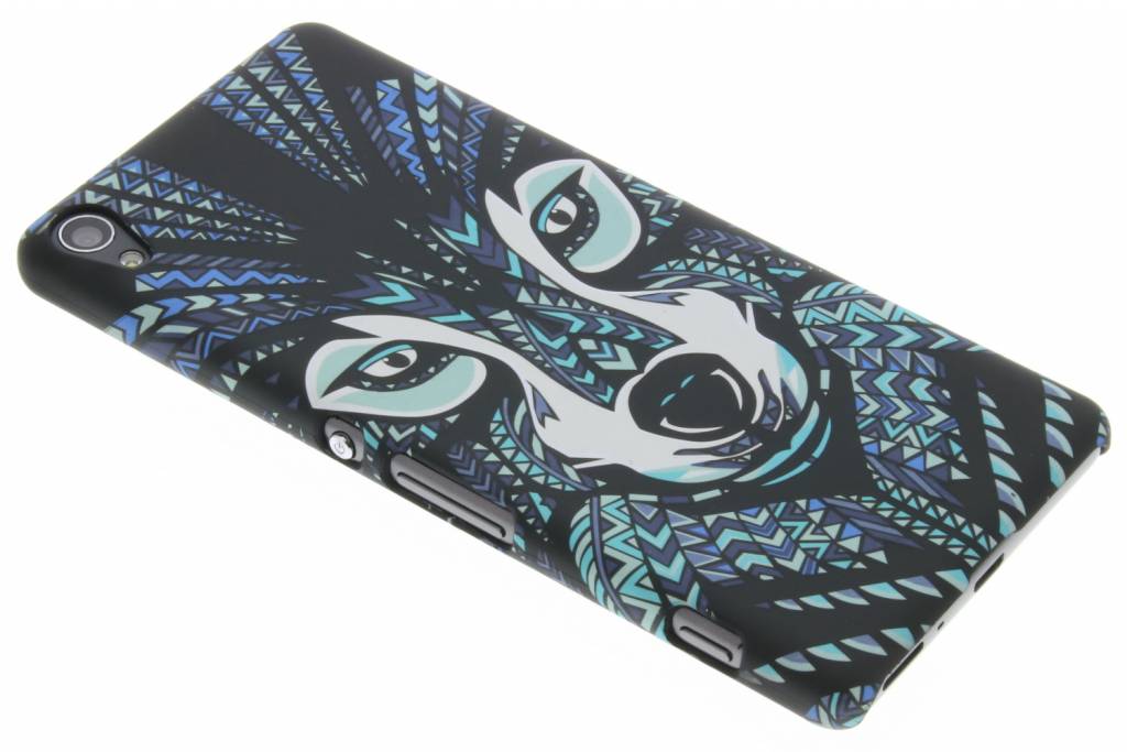 Image of Wolf aztec animal design hardcase voor de Sony Xperia XA