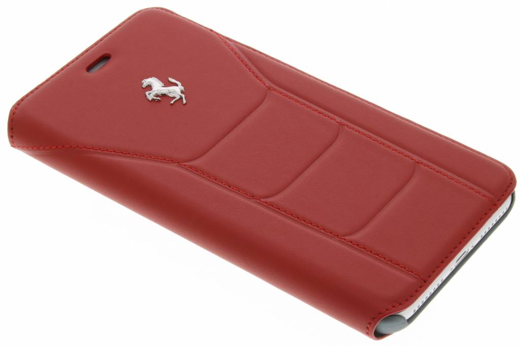 Image of Leather Booktype Case voor de iPhone 7 Plus - Rood