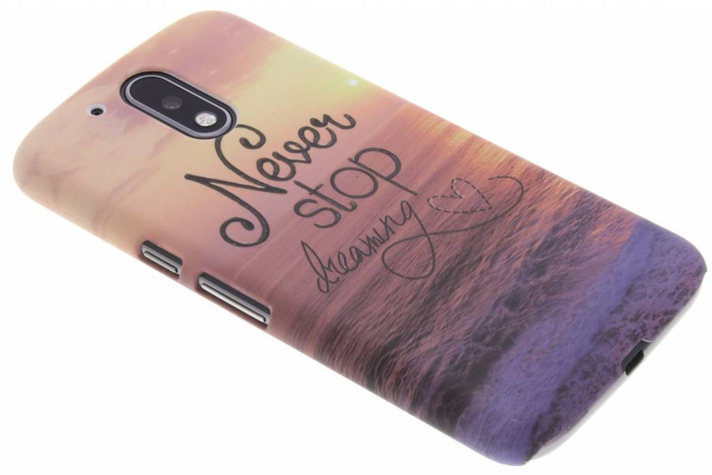 Image of Dreaming design hardcase hoesje voor de Motorola Moto G4 (Plus)