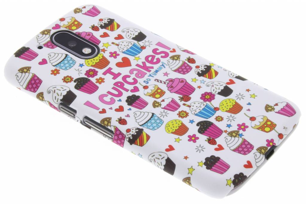 Image of Cupcakes design hardcase hoesje voor de Motorola Moto G4 (Plus)