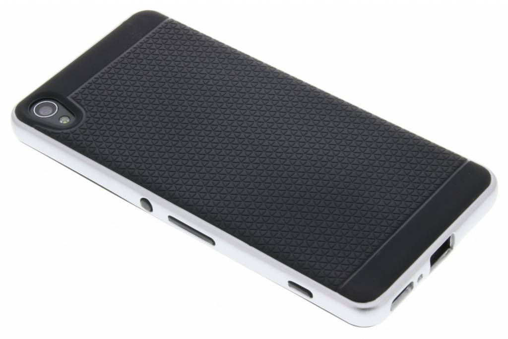 Image of Zilveren TPU Protect case voor de Sony Xperia XA