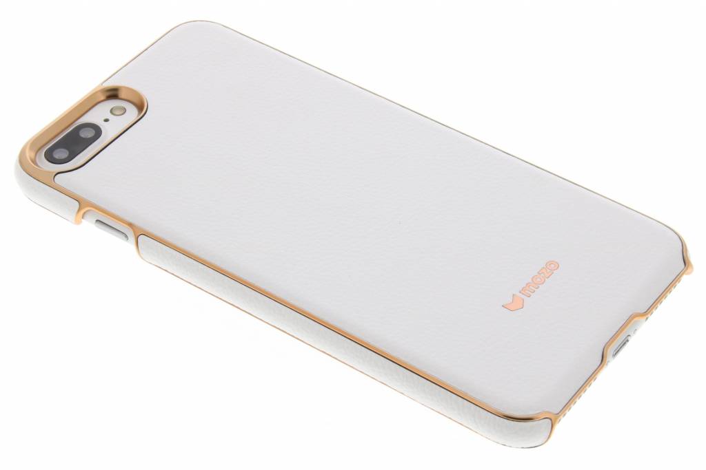 Image of Leather Back Cover voor de iPhone 7 Plus - Wit