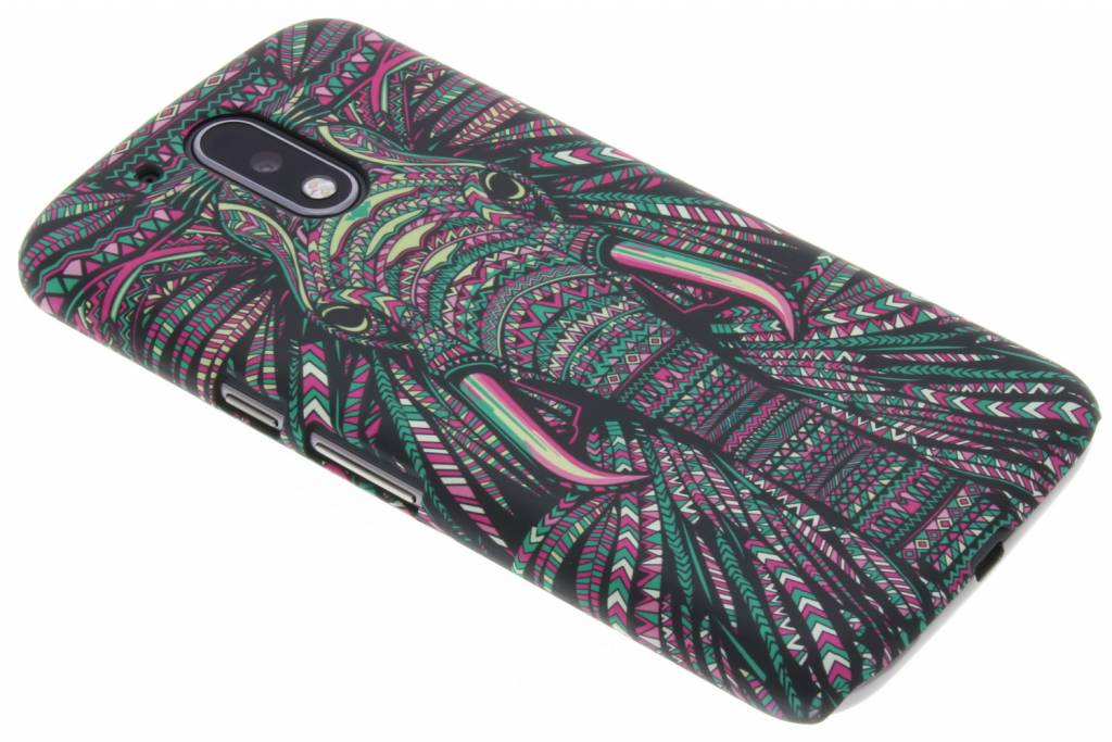 Image of Olifant aztec animal design voor de Motorola Moto G4 (Plus)