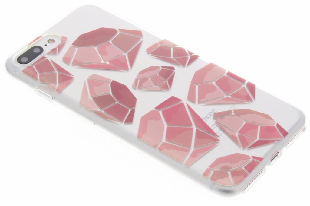 Image of Pink diamonds design TPU hoesje voor de iPhone 7 Plus