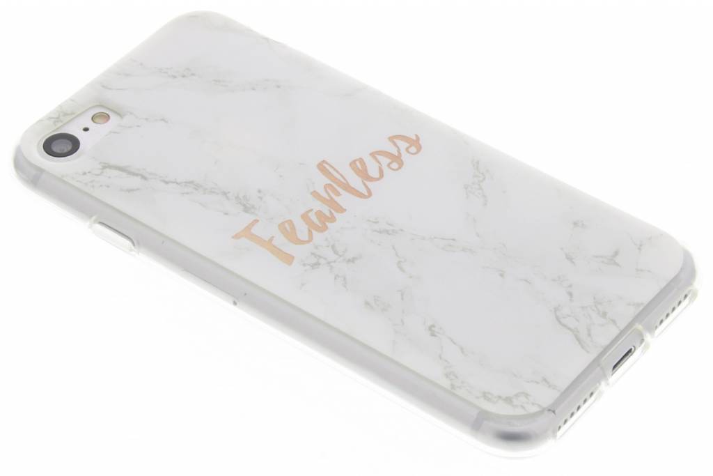 Image of Quote marmer design Fearless TPU hoesje voor de iPhone 7