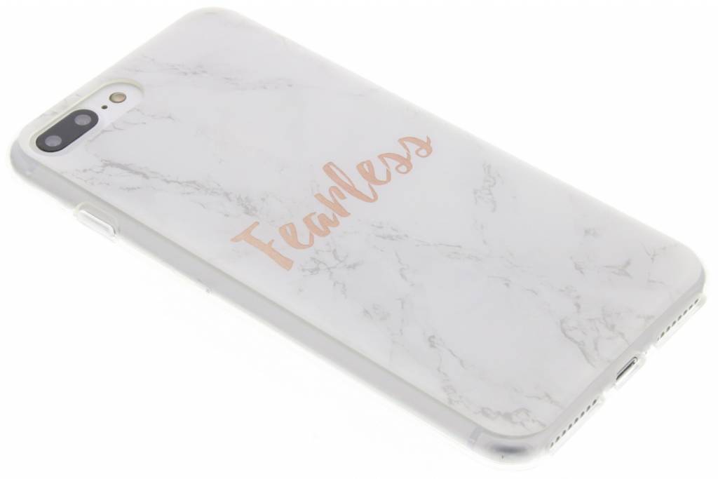 Image of Quote marmer design Fearless TPU hoesje voor de iPhone 7 Plus