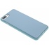 Blauw lederen TPU case voor de iPhone 8 Plus / 7 Plus Blauw lederen TPU case voor de iPhone 8 Plus / 7 Plus