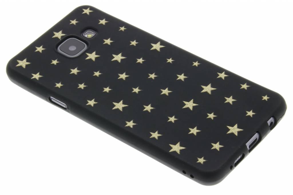 Image of Gouden sterren glitter design TPU case voor de Samsung Galaxy A3 (2016)