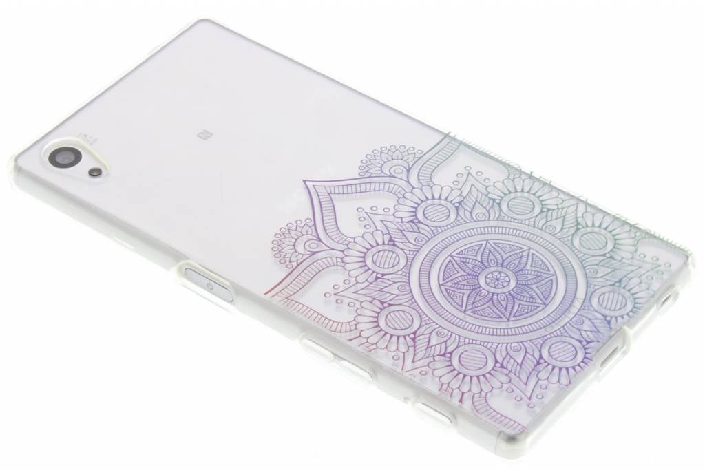 Image of Multicolor mandala design TPU hoesje voor de Sony Xperia Z5