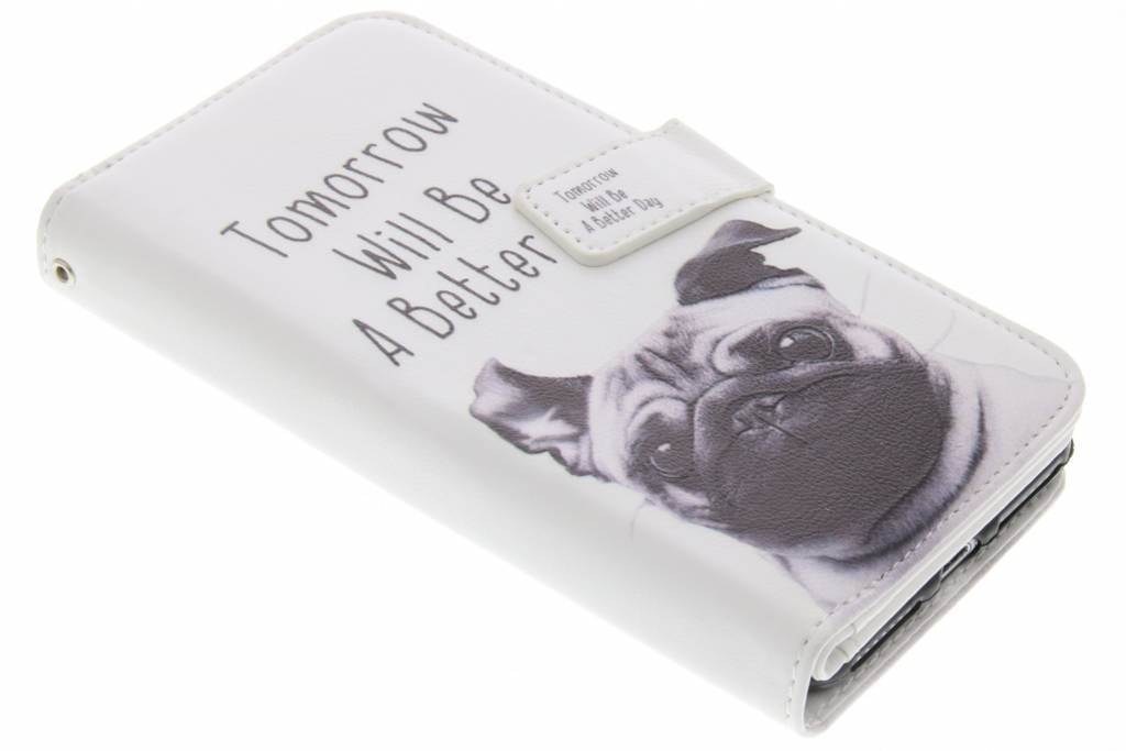 Image of Pug design TPU portemonnee voor de iPhone 7 Plus