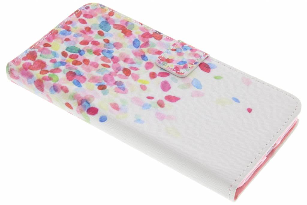 Image of Confetti design TPU booktype hoes voor de iPhone 7 Plus