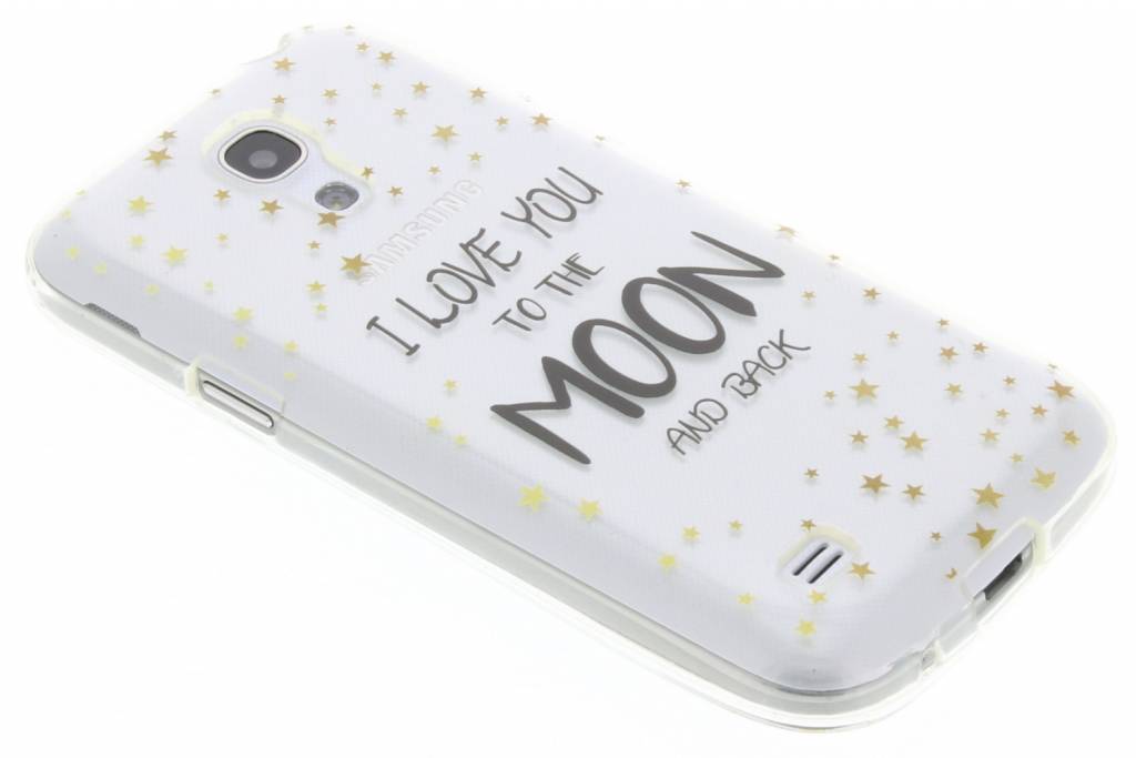 Image of Quote design Love You To The Moon TPU hoesje voor de Samsung Galaxy S4 Mini