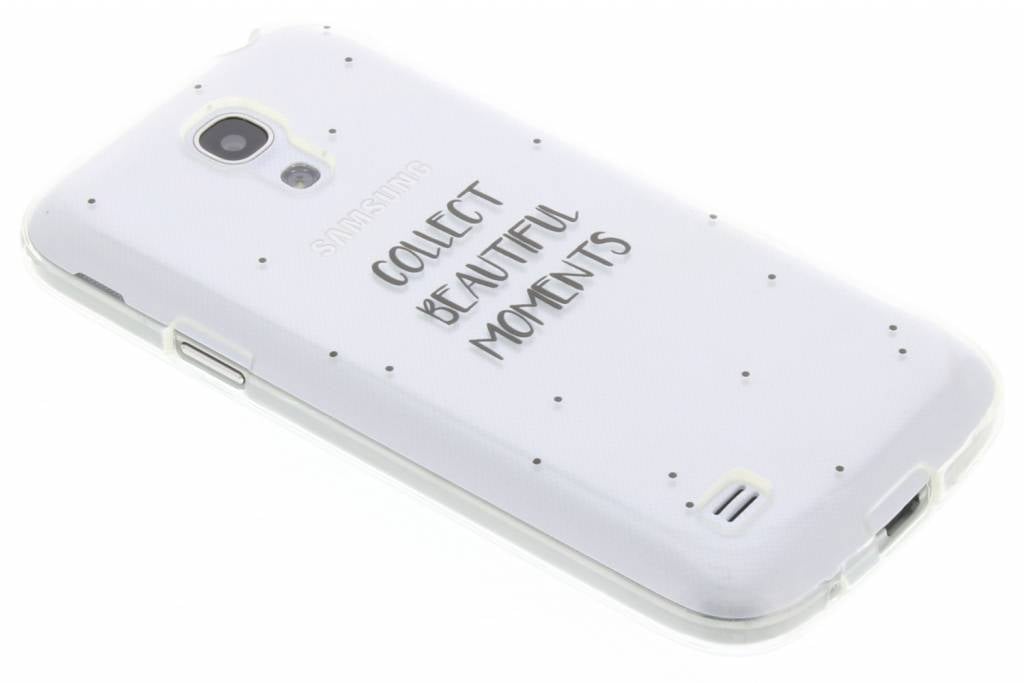 Image of Quote design Collect Beautiful Moments TPU hoesje voor de Samsung Galaxy S4 Mini