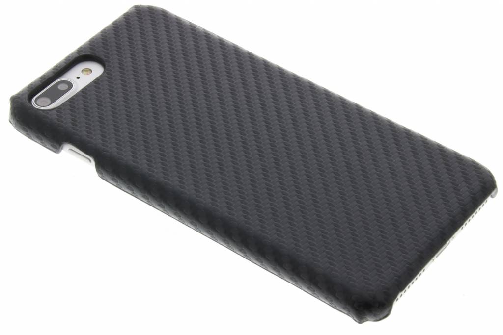 Image of Zwart carbon look hardcase hoesje voor de iPhone 7 Plus