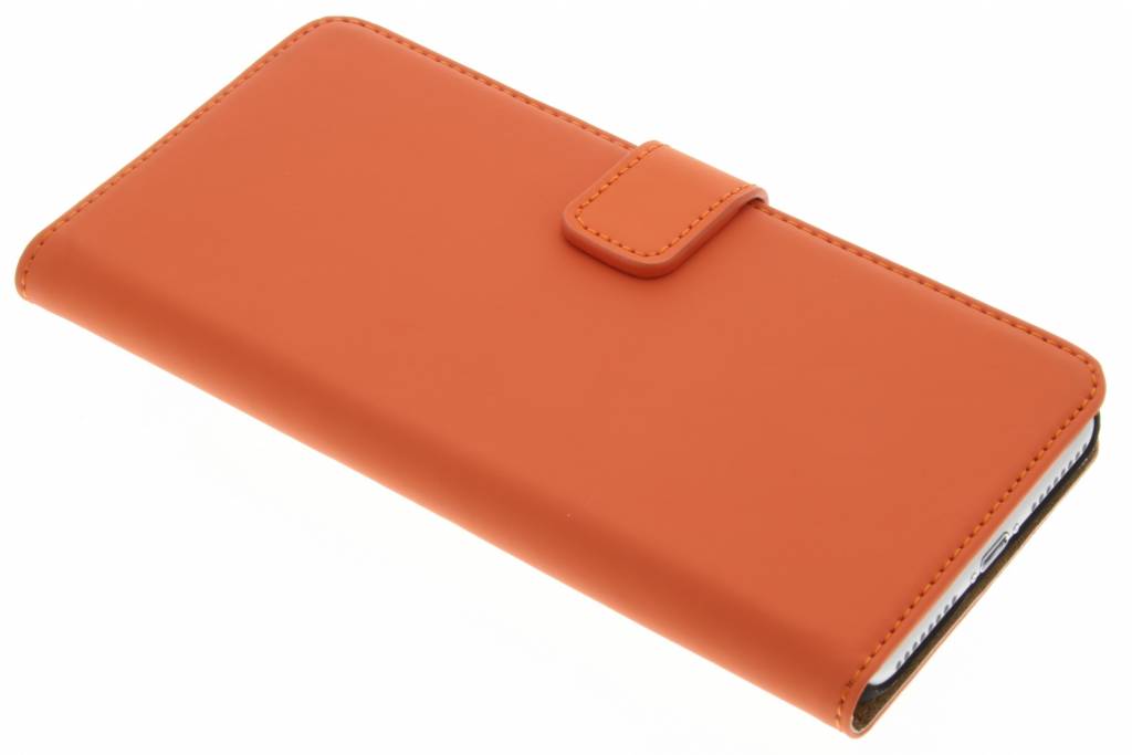 Image of Luxe Book Case voor de iPhone 7 Plus - Oranje