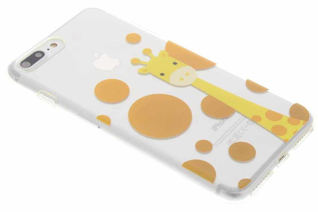 Image of Giraffe Zoo TPU siliconen hoesje voor de iPhone 7 Plus