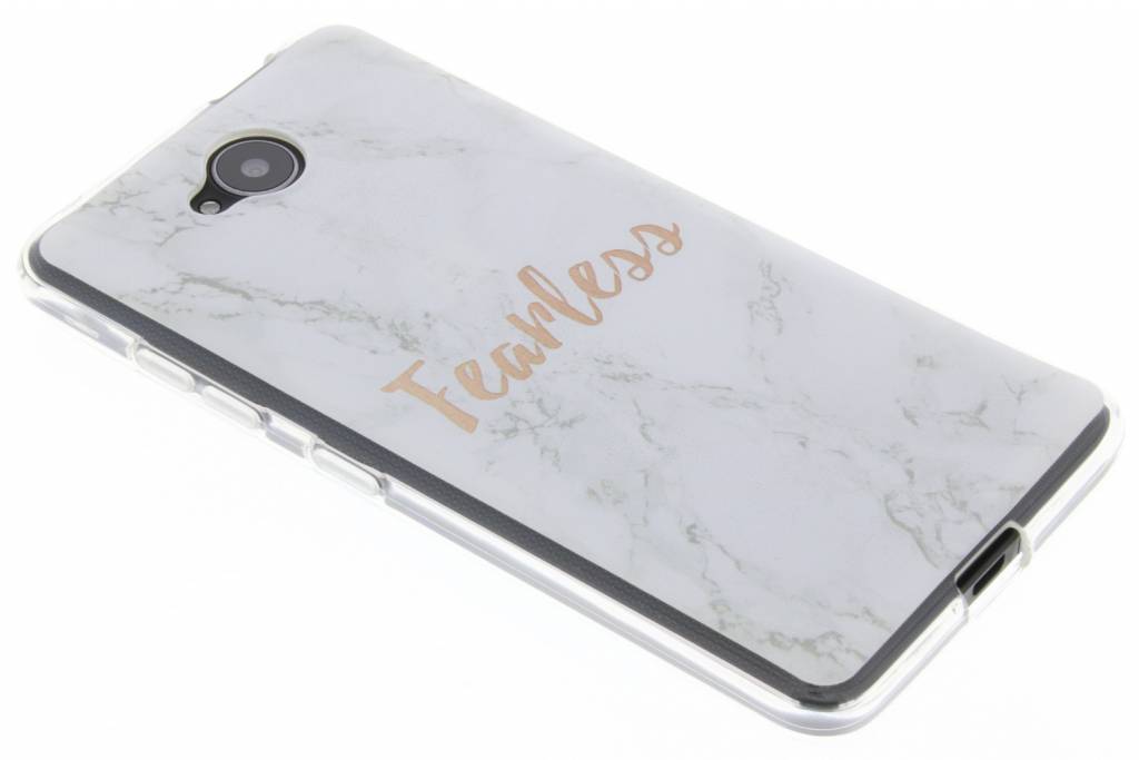 Image of Quote marmer design Fearless TPU hoesje voor de Microsoft Lumia 650