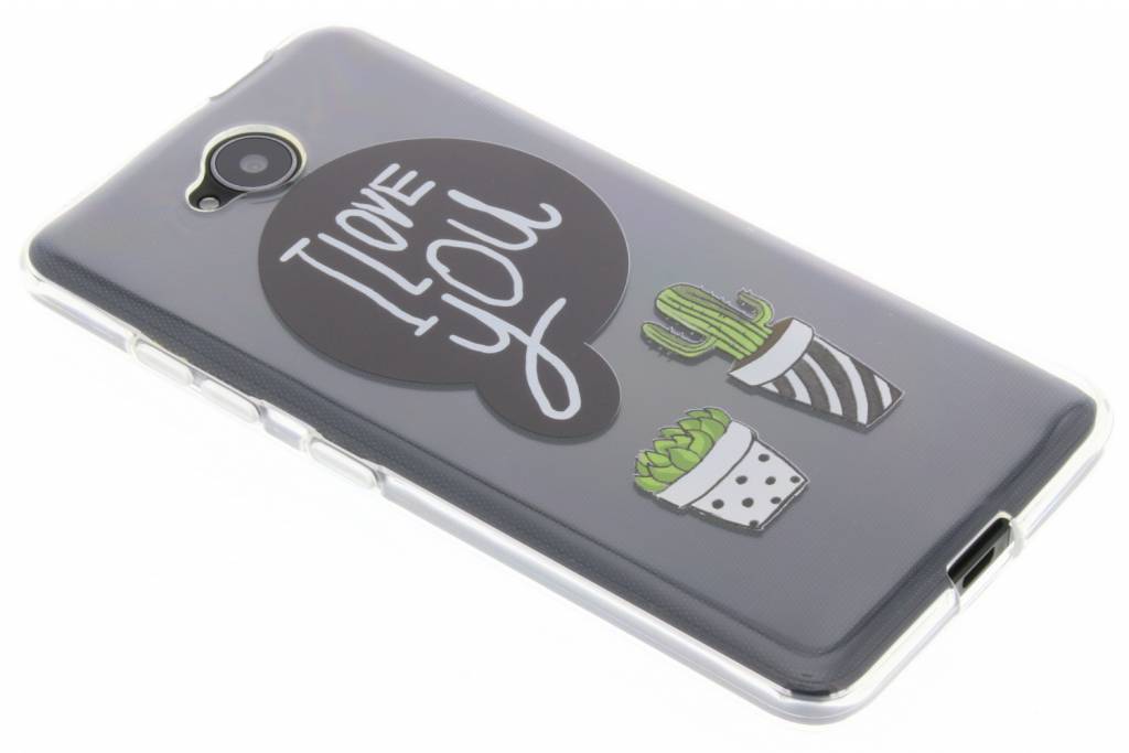 Image of Quote design I Love You Cactus TPU hoesje voor de Microsoft Lumia 650