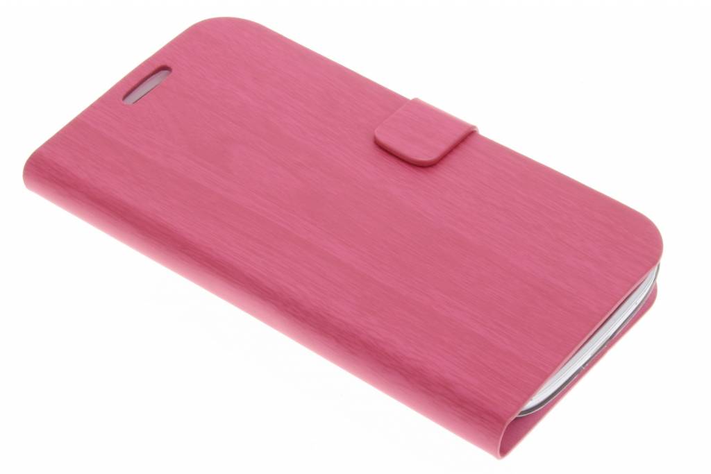 Image of Fuchsia hout design booktype voor de Samsung Galaxy S3 / Neo