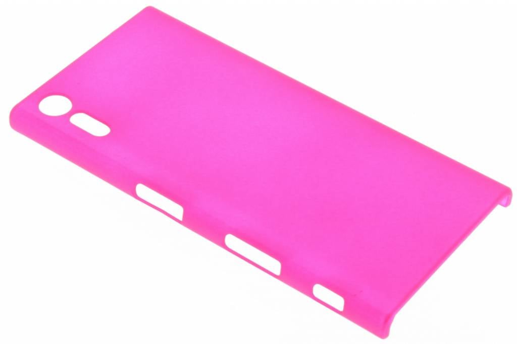 Image of Fuchsia effen hardcase hoesje voor de Sony Xperia XZ