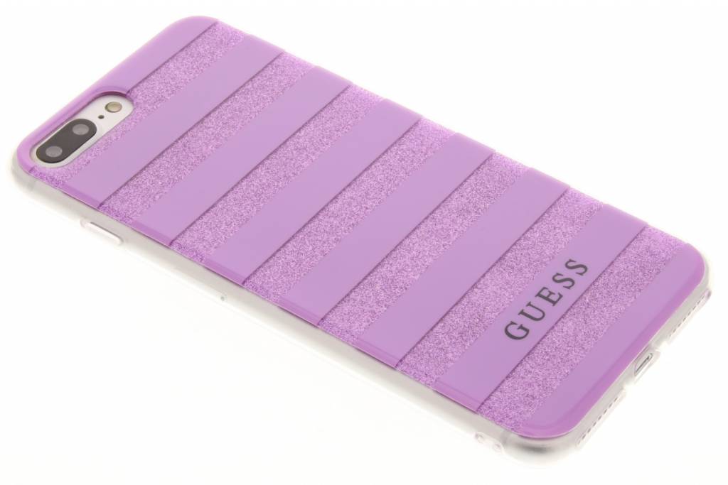 Image of Stripes Gel Case voor de iPhone 7 Plus - Paars