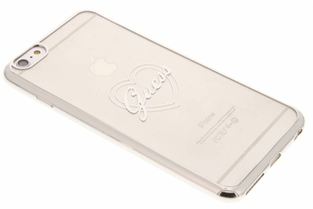 Image of Signature Heart TPU Case voor de iPhone 6(s) Plus - Zilver