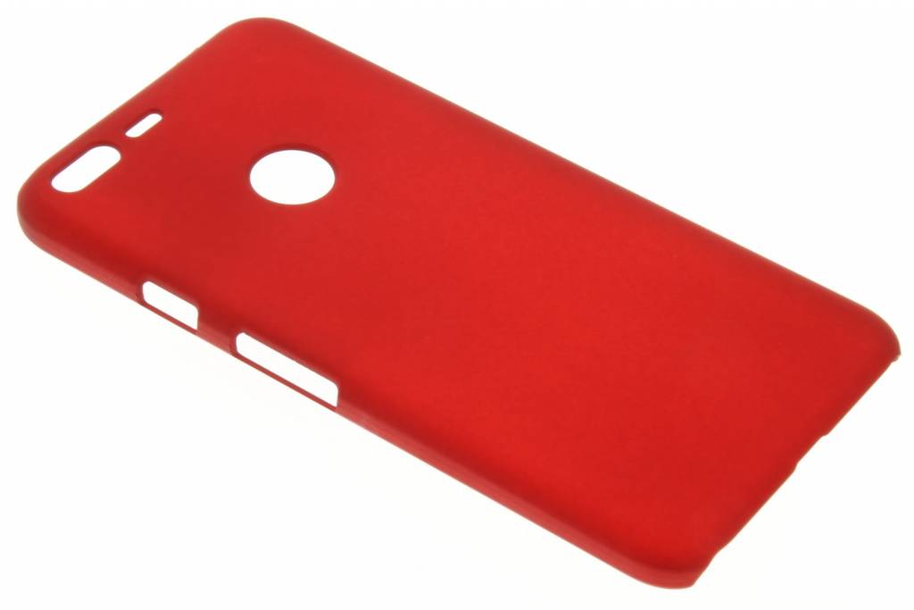 Image of Rood effen hardcase hoesje voor de Google Pixel