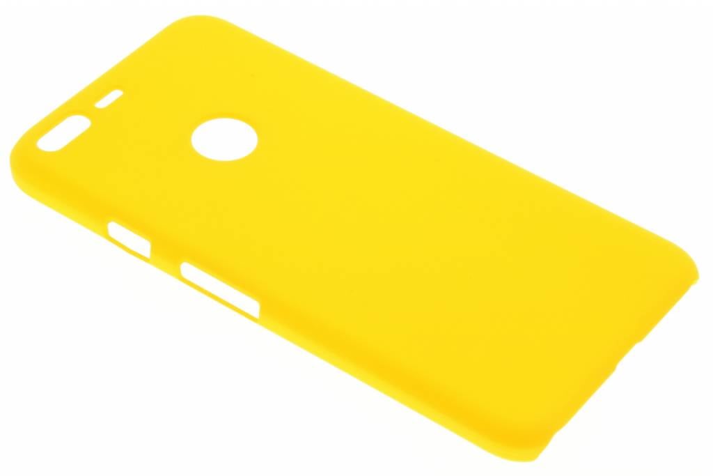 Image of Geel effen hardcase hoesje voor de Google Pixel