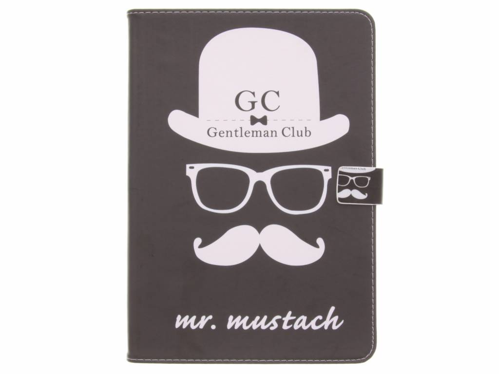 Image of Mr. Mustache design TPU tablethoes voor de Samsung Galaxy Tab A 9.7