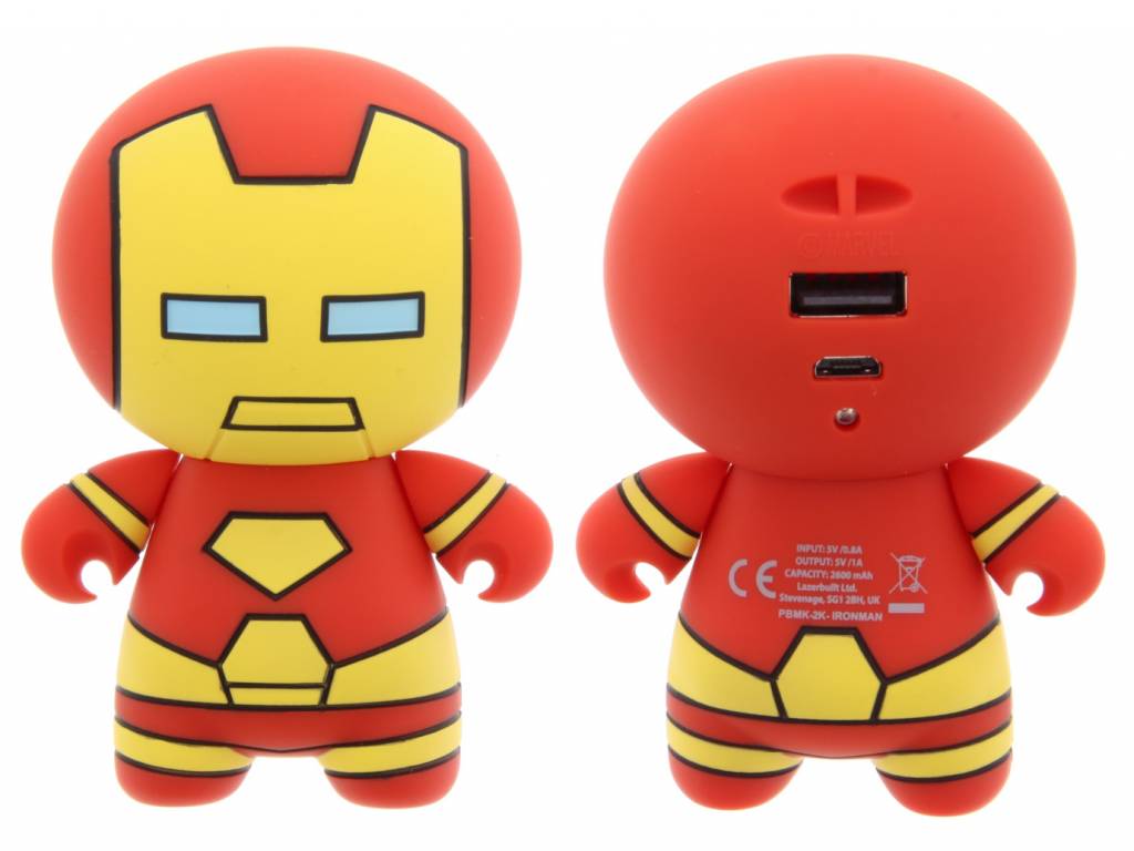 Image of Iron Man Avengers Power Bank 2600 mAh - 1 amp