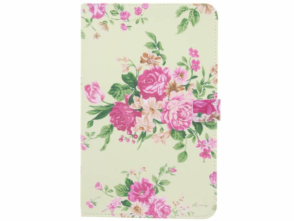 Image of Bloemen design TPU tablethoes voor de Samsung Galaxy Tab E 9.6