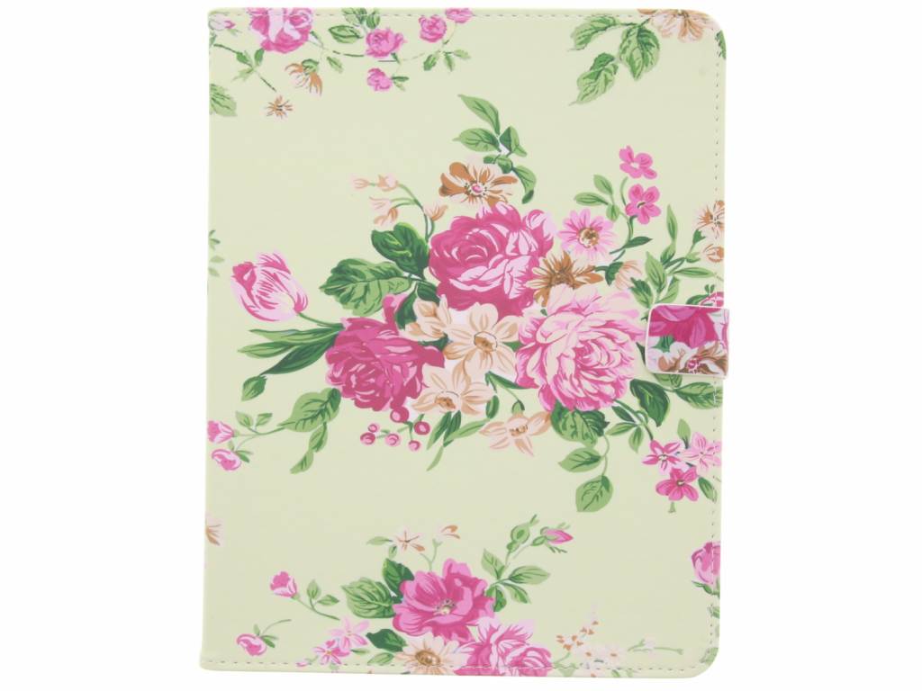 Image of Bloemen design TPU tablethoes voor de iPad 2 / 3 / 4