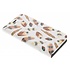 Feathers Brown Design Booklet voor de Samsung Galaxy J3 / J3 (2016) Feathers Brown Design Booklet voor de Samsung Galaxy J3 / J3 (2016)