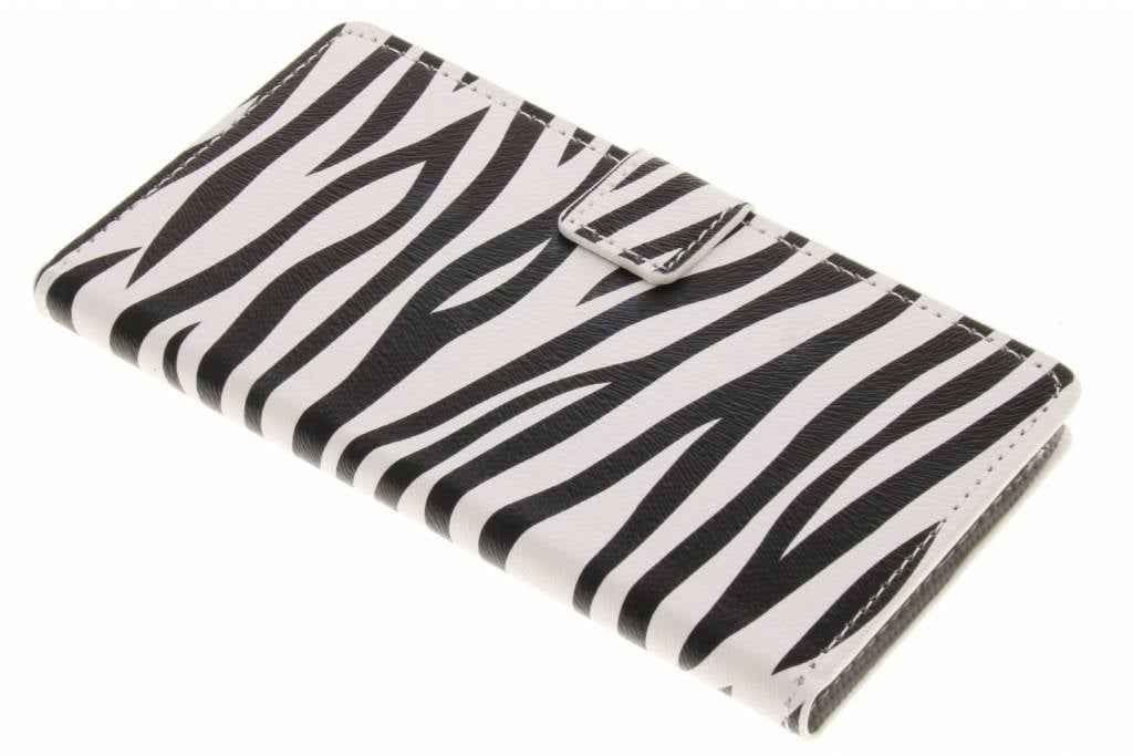 Image of Zebra design booktype hoes voor de Xiaomi Redmi Note 3