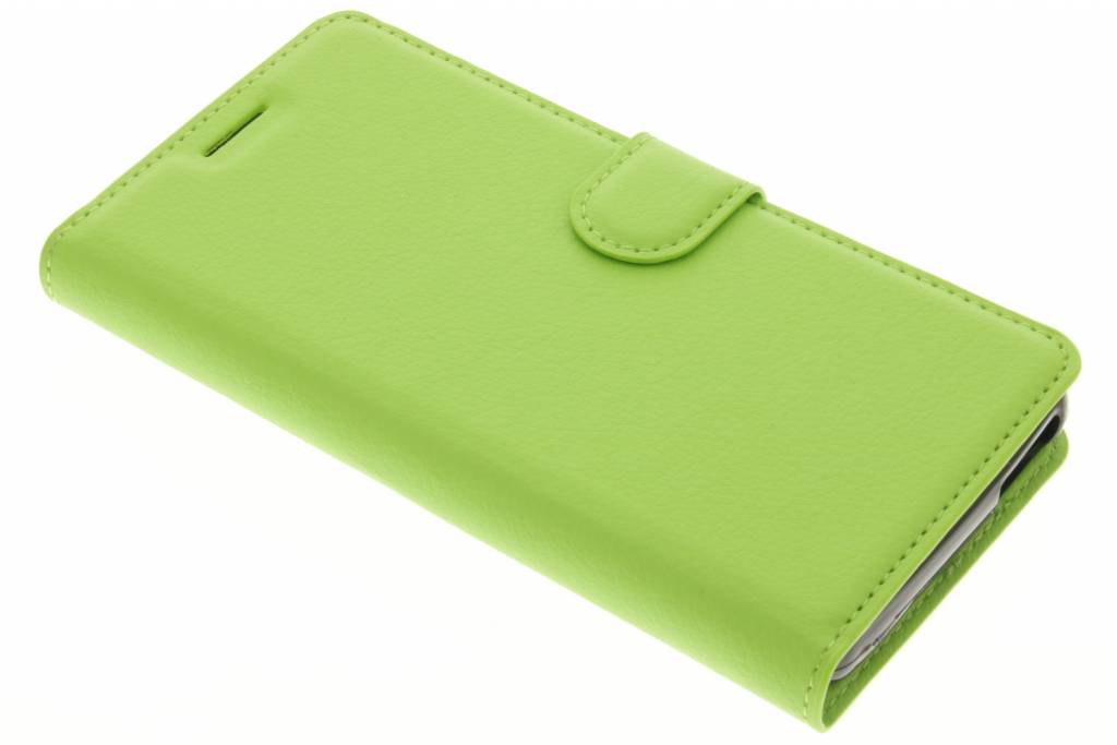 Image of Groene zakelijke TPU booktype hoes voor de Wiko Tommy