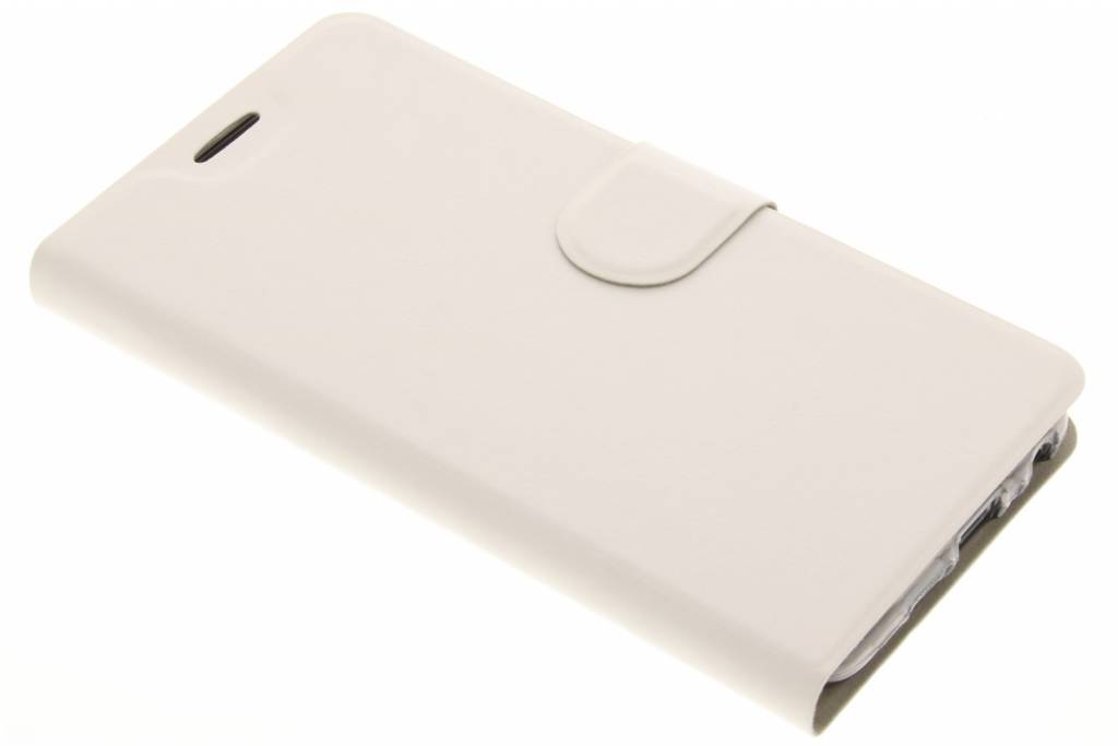 Image of Witte moderne TPU booktype hoes voor de HTC One A9s