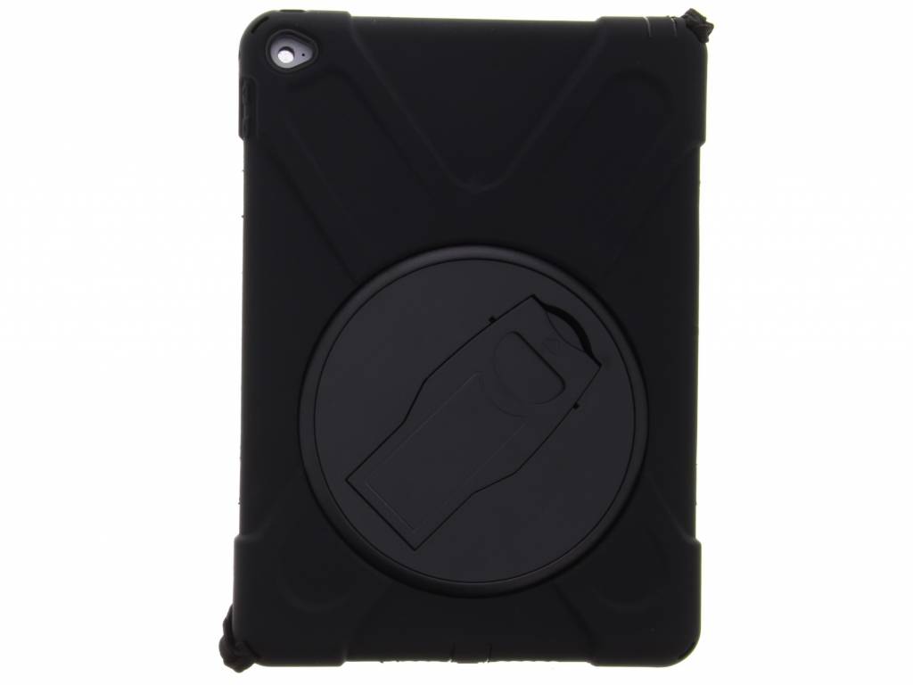 Image of Zwarte ruggedized tablethoes met draagband voor de iPad Air 2