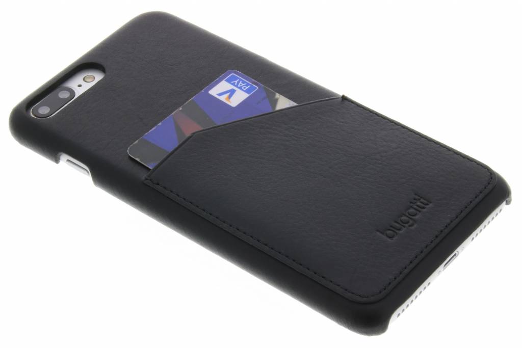 Image of Bugatti Snap Case Londra Pocket Apple iPhone 7 Plus Zwart