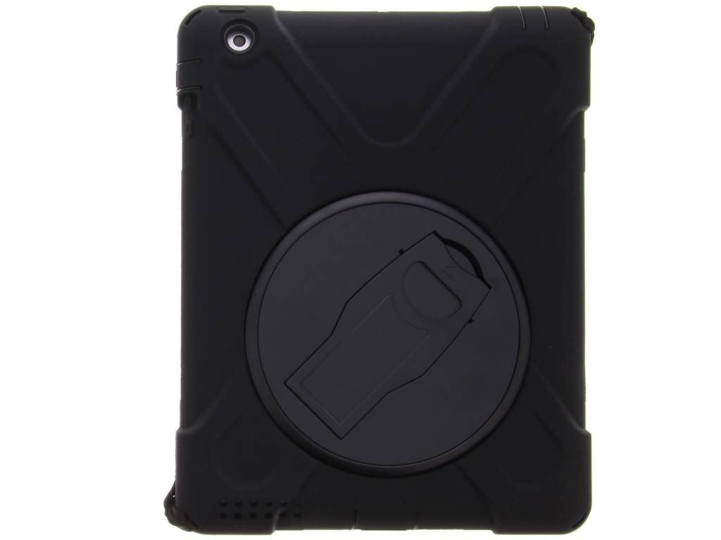 Image of Zwarte ruggedized tablethoes met draagband voor de iPad 2 / 3 / 4