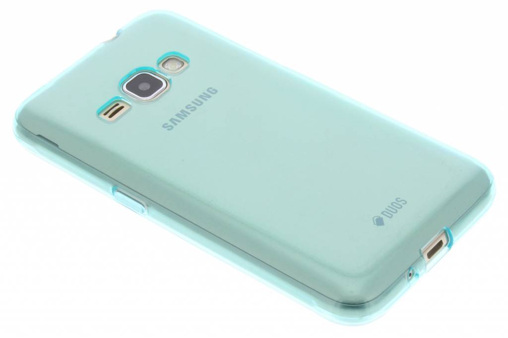 Image of Turqouise transparante gel case voor de Samsung Galaxy J1 (2016)