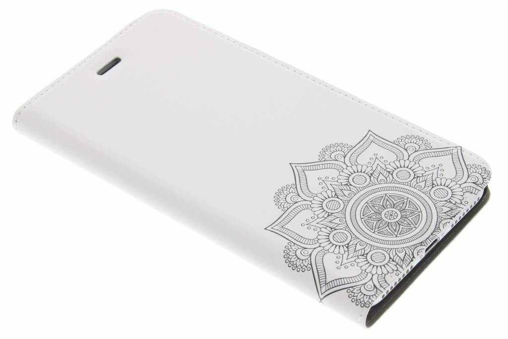 Image of Zwart Mandala Design Booklet voor de iPhone 7 Plus