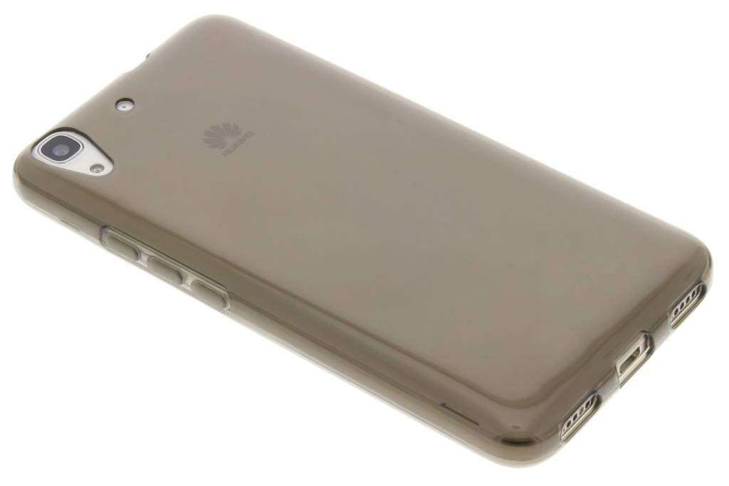 Image of Grijze transparante gel case voor de Huawei Y6