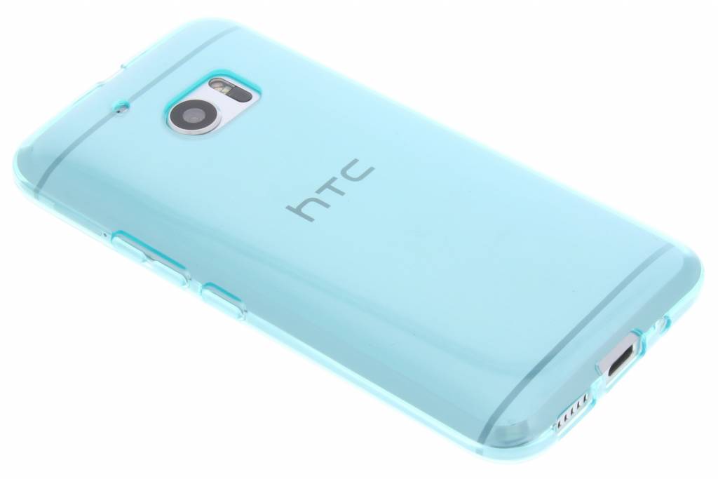 Image of Turquoise transparante gel case voor de HTC 10